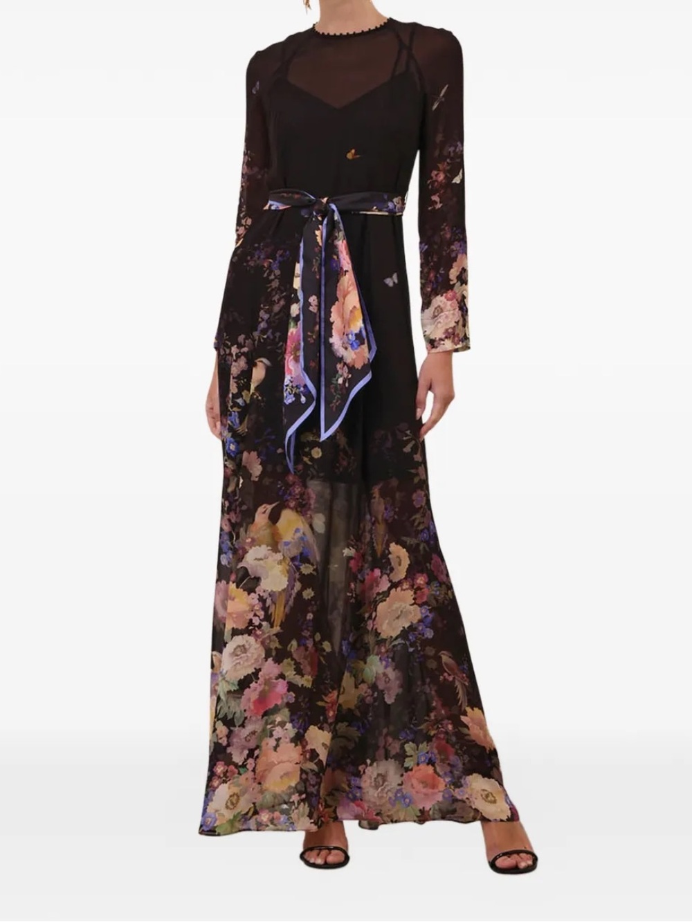 ZIMMERMANN Luna belted maxi dress